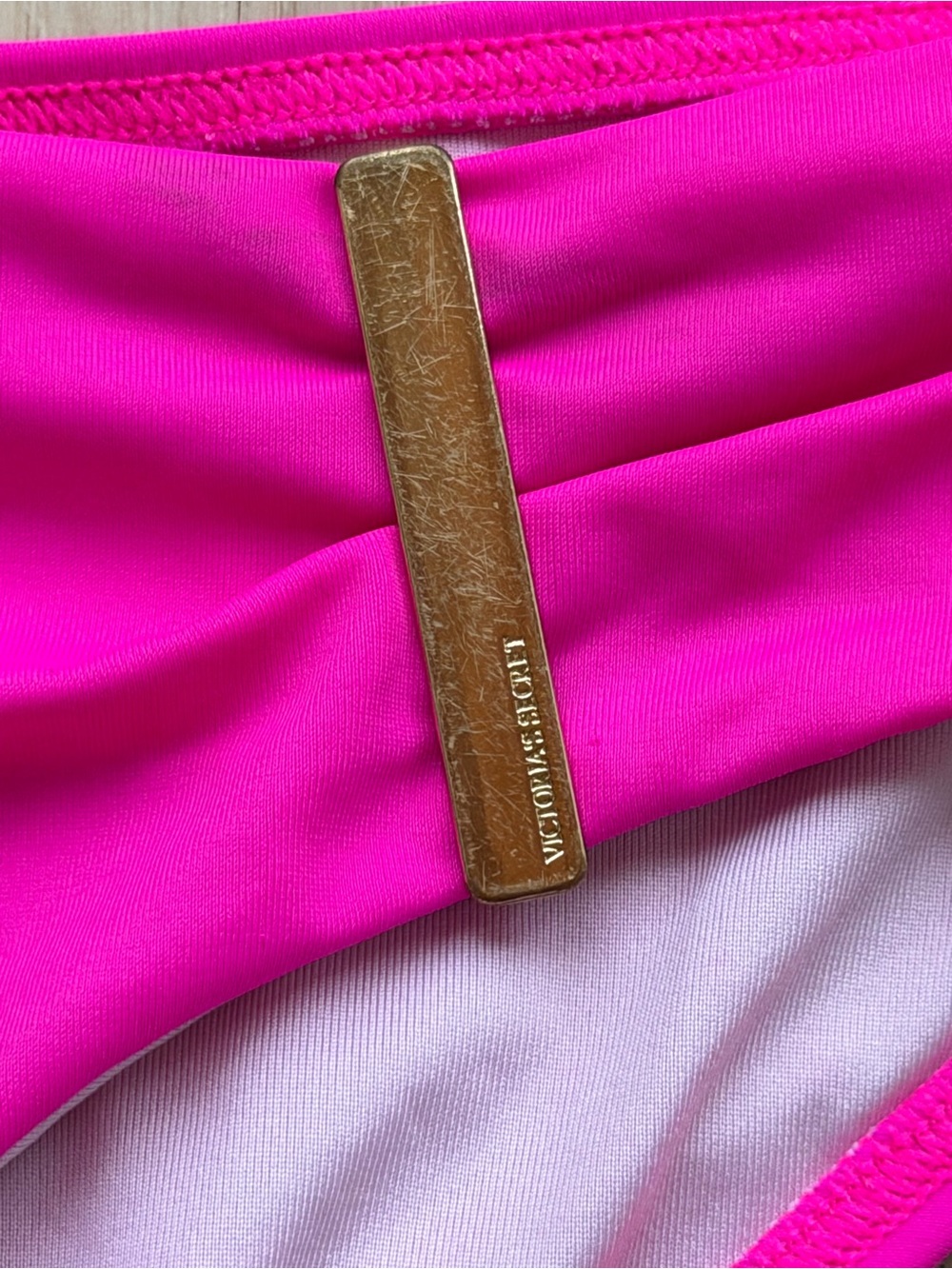 Victoria’s Secret Hot Pink Bikini Bottoms Small - Picture 6 of 11